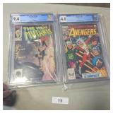 The New Mutants & The Avengers Comic Books