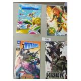 (4) Comic Books