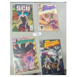 (4) Comic Books