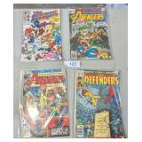 (4) Comic Books