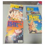(4) Heavy Metal Comic Books
