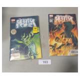 (2) Hulk Comic Books