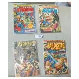 (4) Comic Books