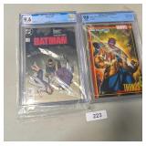 Marvel & Batman Comic Books