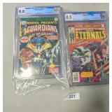 Eternals & Guardians of The Galaxy Comic Books