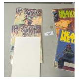 (4) Heavy Metal Comic Books