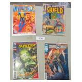 (4) Comic Books