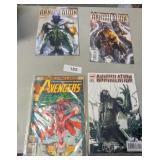 (4) Comic Books