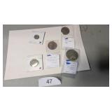 (5) Commemorative Coins