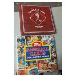 (2) Baseball Card Albums