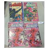 (4) The Mighty Avengers Comic Books