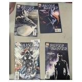 (4) Silver Surfer Comic Books
