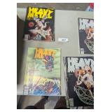 (4) Heavy Metal Comic Books