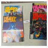 (4) Heavy Metal Comic Books