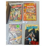 (4) Comic Books