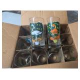 (12) Christmas Drinking Glasses