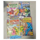 (4) Vision & The Scarlet Witch Comic Books