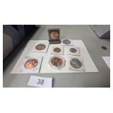 (8) Commemorative Medallions / Coins