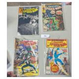 (4) Spiderman Comic Books