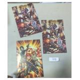 (3) Comic Books