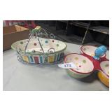 Celebrating Home Dip Server & Oval Serving Dish w/
