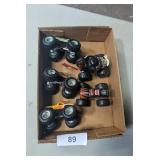 (5) Plastic Toy Monster Trucks