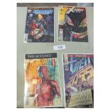 (4) Comic Books