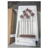 Willow Tree Metal Star Backdrop