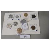 (9) Commemorative Coins & Other
