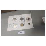 (7) Commemorative Coins