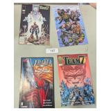 (4) Team 7 Comic Books