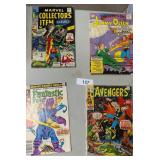 (4) Comic Books