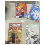 (4) Comic Books