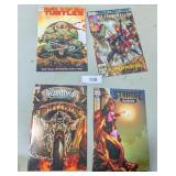 (4) Comic Books