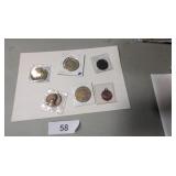 (6) Commemorative Coins