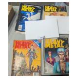 (4) Heavy Metal Comic Books