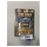 24K Gold Plated Robert Pressley Nascar Diecast