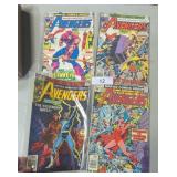 (4) Avengers Comic Books