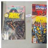 (4) Heavy Metal Comic Books