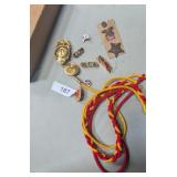 Grand Army Membership Badges, Fireman Pins &