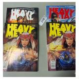 (4) Heavy Metal Comic Books