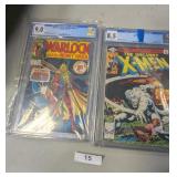 Warlock & Uncanny X-Men Comic Books