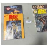 (4) Heavy Metal Comic Books