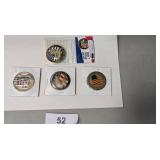 (4) Medallions