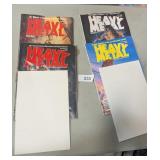 (4) Heavy Metal Comic Books