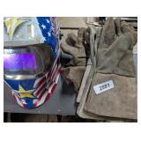 Welding Gloves & Welding Helmet