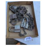 (5) Locks - No Keys