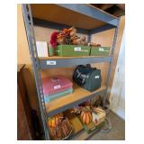 Metal Shelf Unit [contents NOT included]
