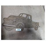 Metal Truck Decor
