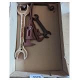 (2) Pipe Wrenches & Other Wrenches - (1) Ford